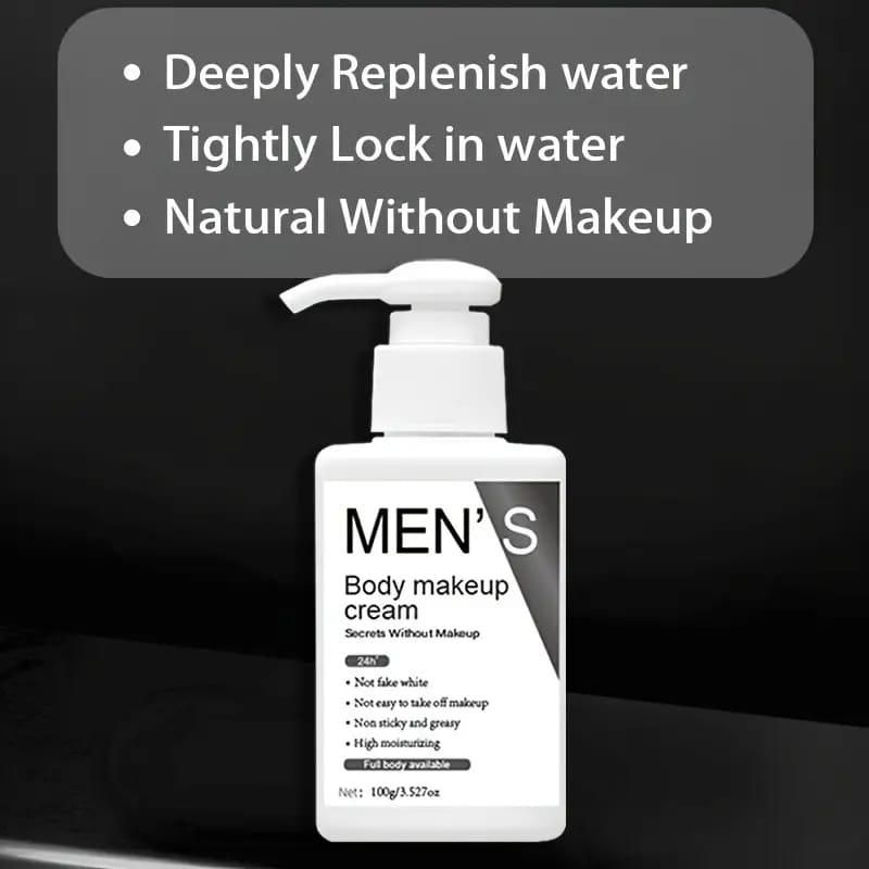 Mens Moisturizer Concealer Make Up Cream 100gm