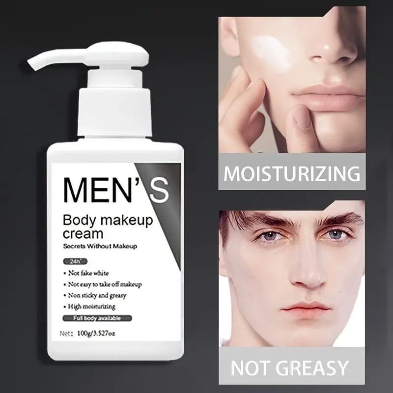 Mens Moisturizer Concealer Make Up Cream 100gm